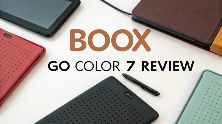Boox Go Color 7 Review: Compact Color E-Reader