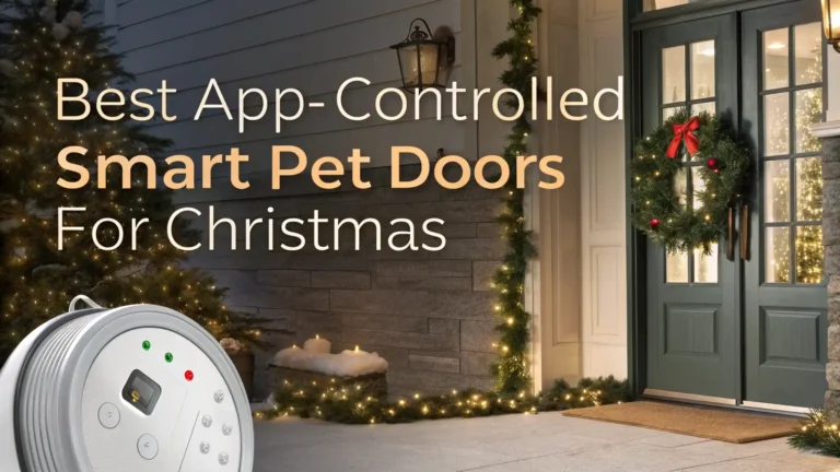 5 Best App-Controlled Smart Pet Doors for Christmas 2025