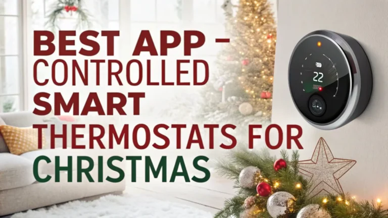 5 Best App-Controlled Smart Thermostats for Christmas 2025