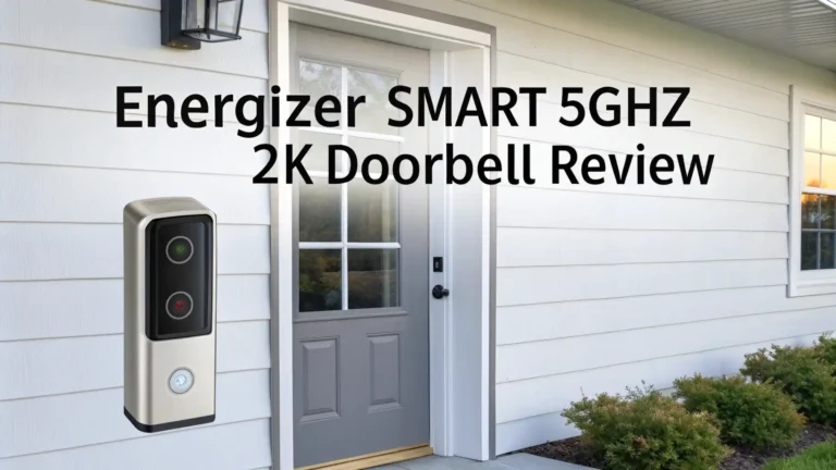 Energizer Smart 5GHz 2K Doorbell Review: A Comprehensive Guide
