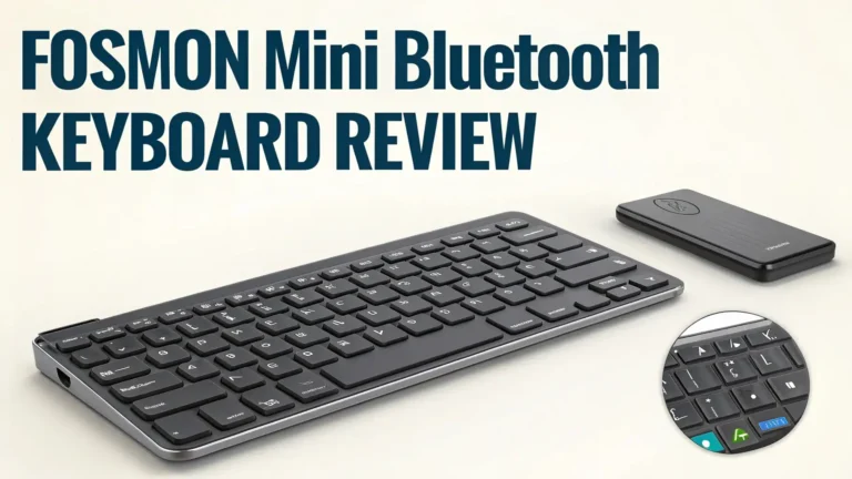Fosmon Mini Bluetooth Keyboard Review: An Honest Deep Dive