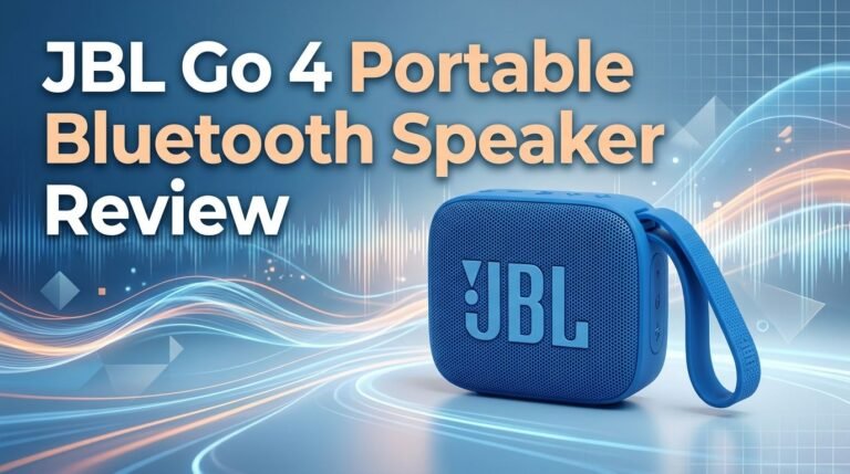 JBL Go 4 Portable Bluetooth Speaker Review 2026: Worth Buying?