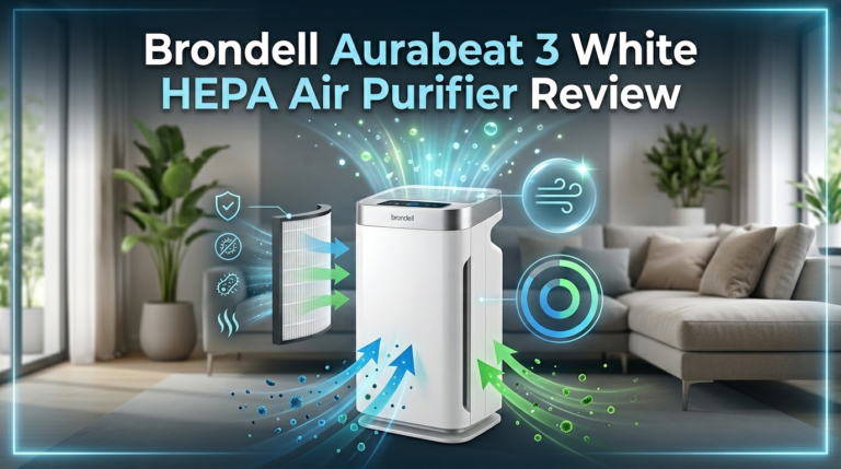 Brondell Aurabeat 3 White HEPA Air Purifier Review 2026