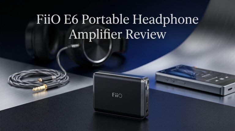 FiiO E6 Portable Headphone Amplifier Review 2026: Worth Buying?