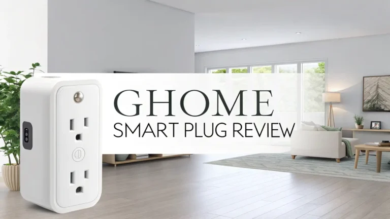GHome Smart Plug Review 2026: Top Tier or Trash?