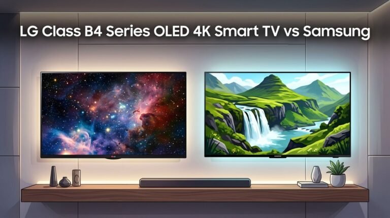 LG Class B4 Series OLED 4K Smart TV vs Samsung