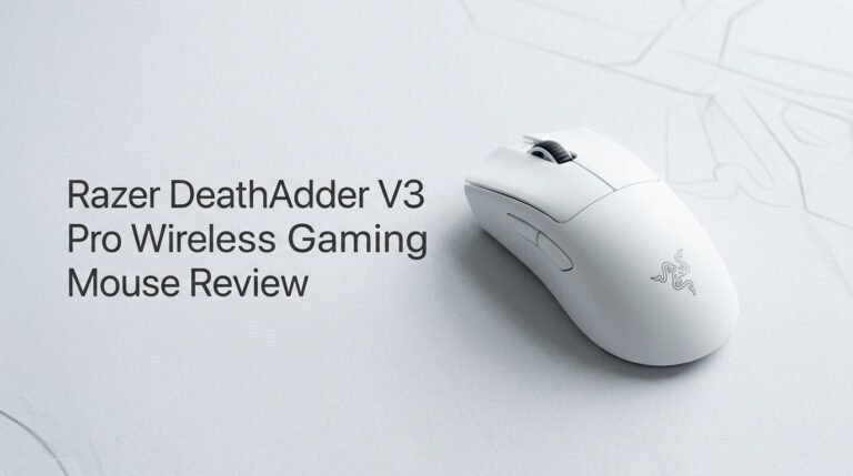 Razer DeathAdder V3 Pro Wireless Gaming Mouse Review 2026