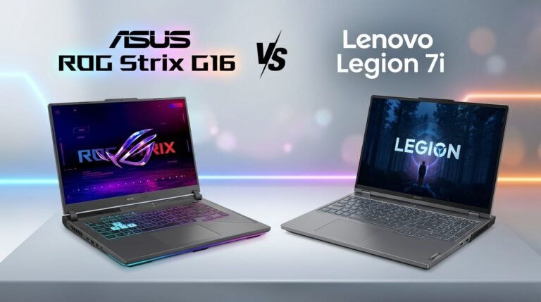 ASUS ROG Strix G16 vs Lenovo Legion 7i: Who Wins?