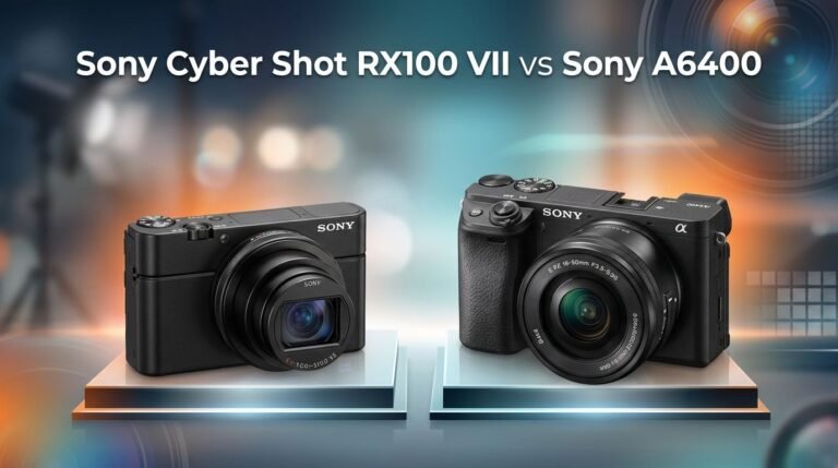 Sony Cyber Shot RX100 VII vs Sony A6400