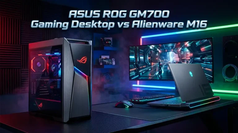 ASUS ROG GM700 Gaming Desktop vs Alienware M16 in 2026