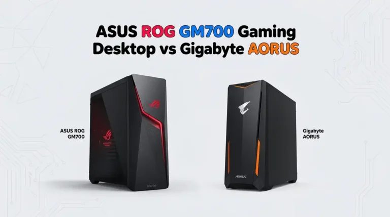 ASUS ROG GM700 Gaming Desktop vs Gigabyte AORUS
