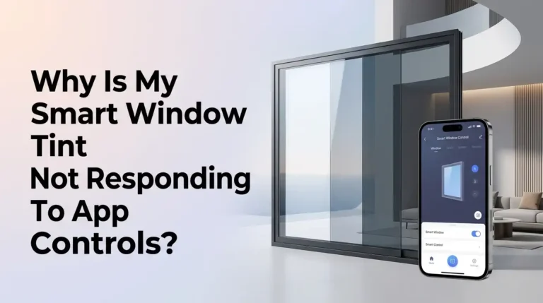 Why Is My Smart Window Tint Not Responding To App Controls?