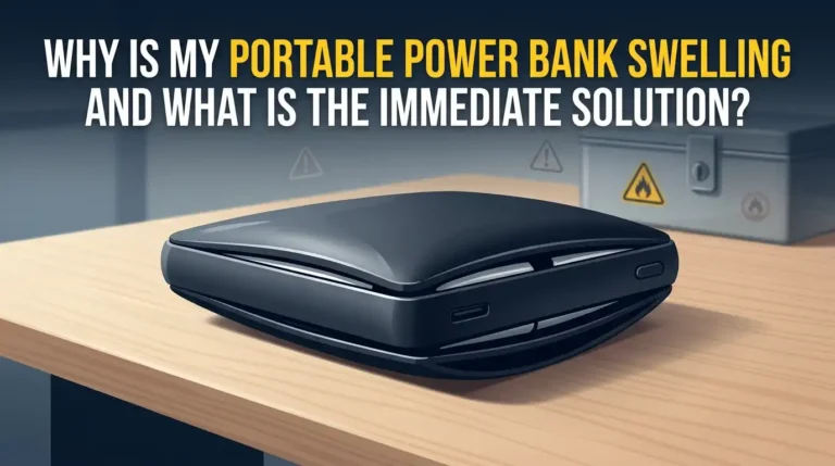 Why Is My Portable Power Bank Swelling and What Is the Immediate Solution?