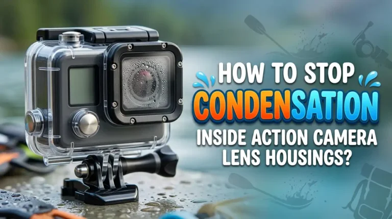 How to Stop Condensation Inside Action Camera Lens Housings?