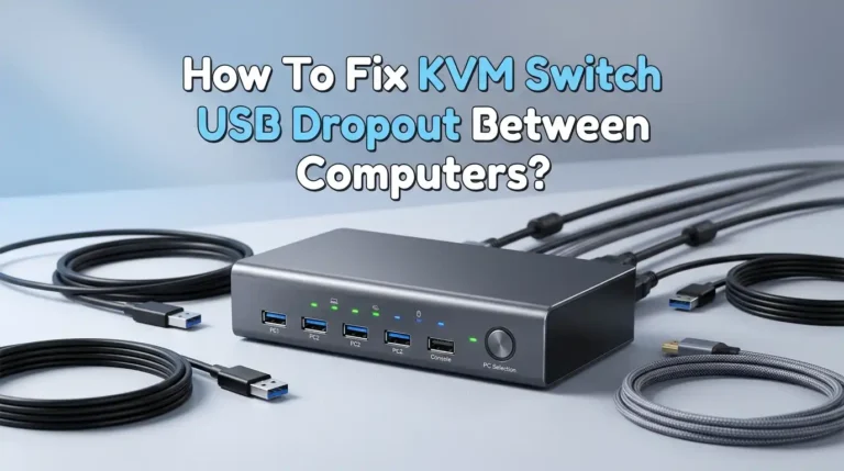 How To Fix KVM Switch USB Dropout Between Computers?