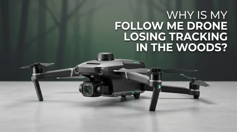 Why Is My Follow Me Drone Losing Tracking in the Woods?