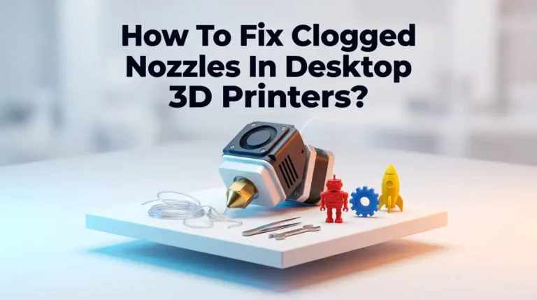 How To Fix Clogged Nozzles In Desktop 3D Printers?