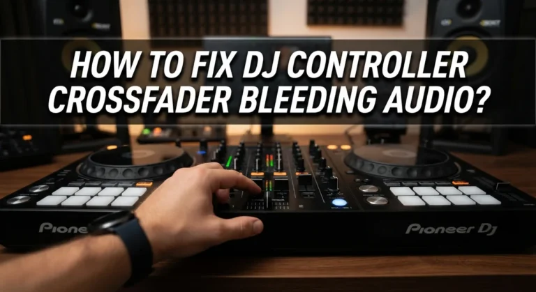 How To Fix DJ Controller Crossfader Bleeding Audio?