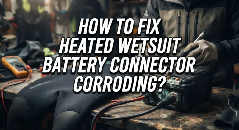 How To Fix Heated Wetsuit Battery Connector Corroding?