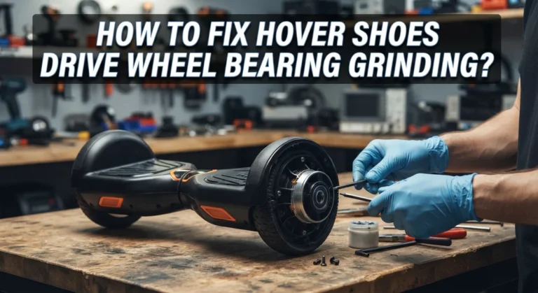 How To Fix Hover Shoes Drive Wheel Bearing Grinding?