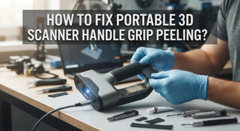 How To Fix Portable 3D Scanner Handle Grip Peeling?