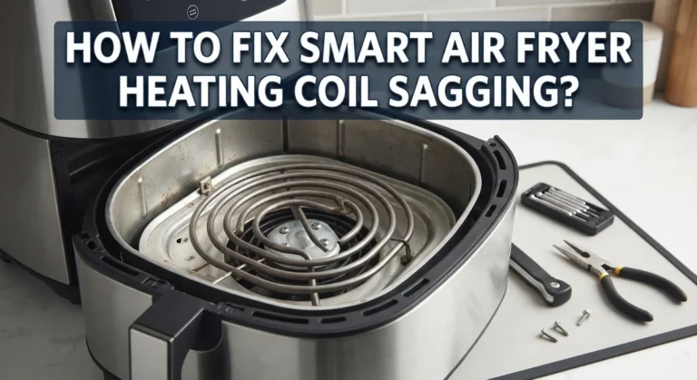 How To Fix Smart Air Fryer Heating Coil Sagging?