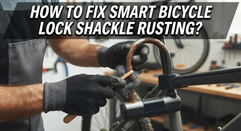 How To Fix Smart Bicycle Lock Shackle Rusting?