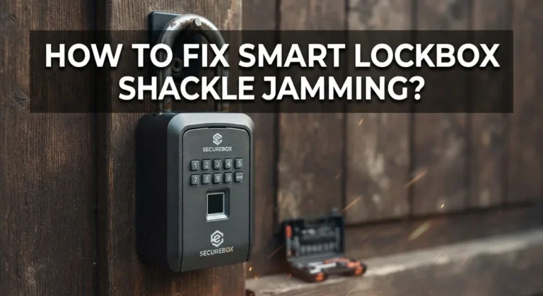 How To Fix Smart Lockbox Shackle Jamming?