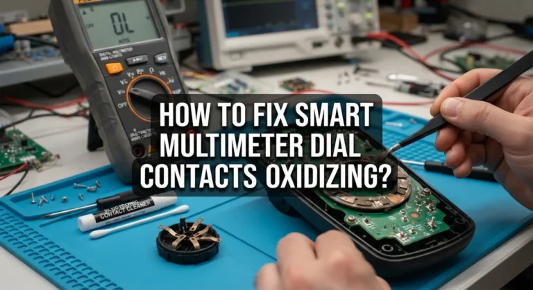 How To Fix Smart Multimeter Dial Contacts Oxidizing?