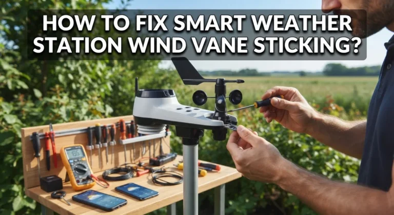 How To Fix Smart Weather Station Wind Vane Sticking?