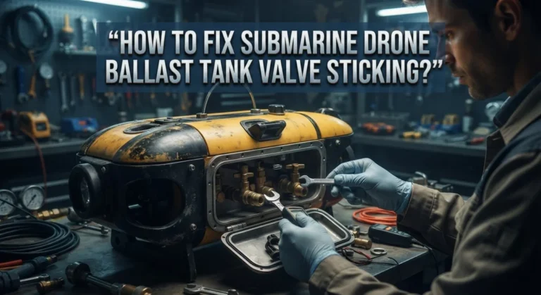 How To Fix Submarine Drone Ballast Tank Valve Sticking?