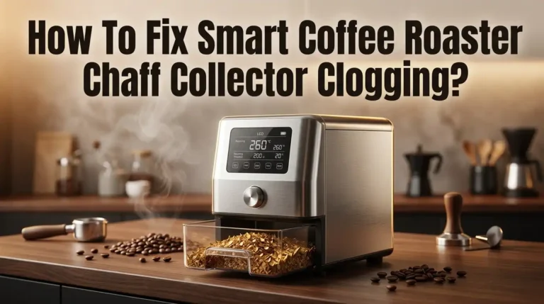 How To Fix Smart Coffee Roaster Chaff Collector Clogging?