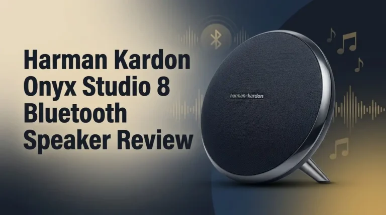 Harman Kardon Onyx Studio 8 Bluetooth Speaker Review 2026