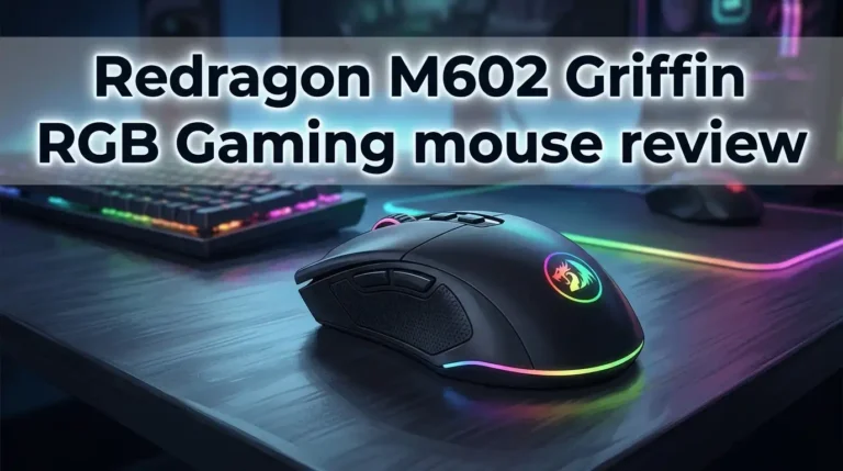 Redragon M602 Griffin RGB Gaming Mouse Review 2026