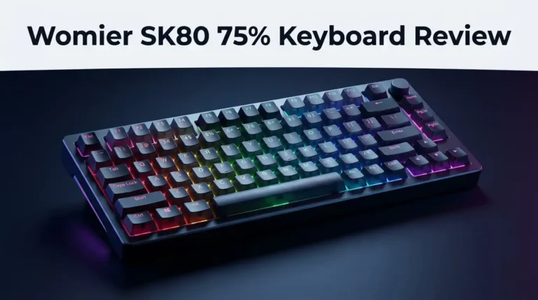 Womier SK80 75% Keyboard Review 2026: Worth Buying?