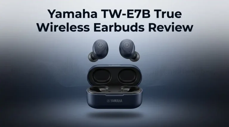Yamaha TW-E7B True Wireless Earbuds Review 2026