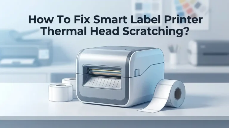 How To Fix Smart Label Printer Thermal Head Scratching?