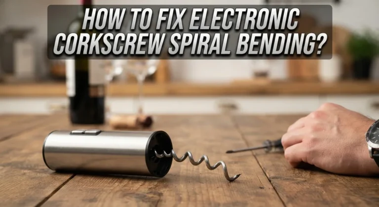 How To Fix Electronic Corkscrew Spiral Bending?