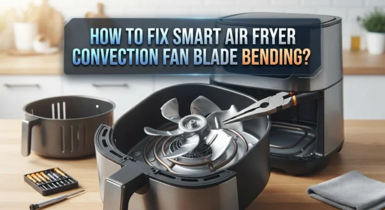 How To Fix Smart Air Fryer Convection Fan Blade Bending?