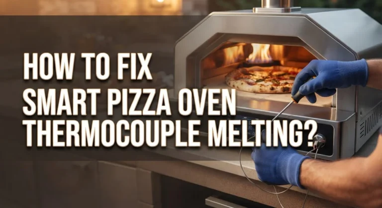 How To Fix Smart Pizza Oven Thermocouple Melting?