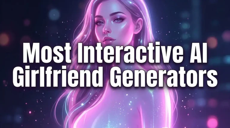 5 Most Interactive AI Girlfriend Generators for Genuine Relationships