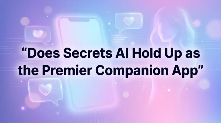 Does Secrets AI Hold Up as the Premier Companion App for 2026?