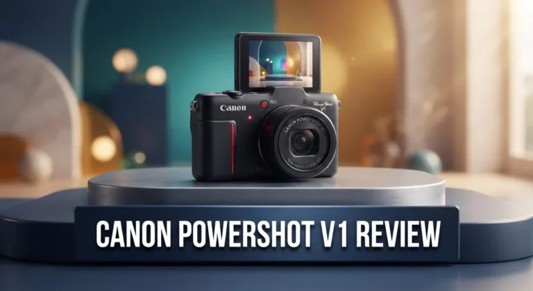 Canon PowerShot V1 Review: Worth the Price Tag?