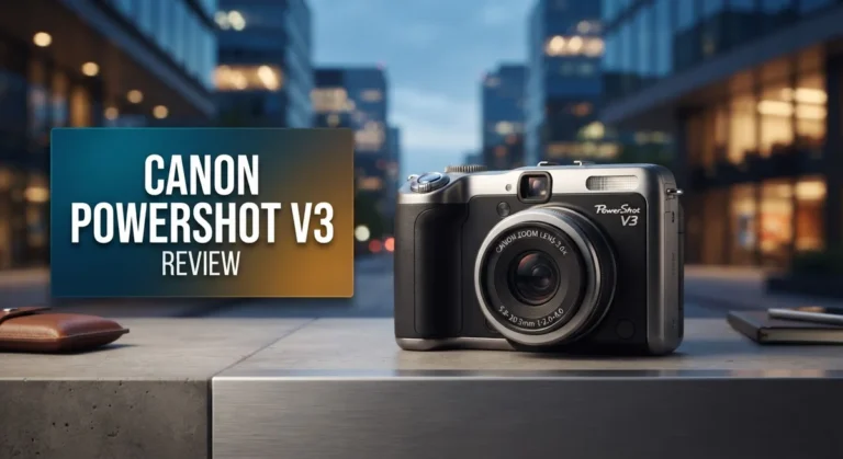 Canon PowerShot V3 Review: Worth the Price Tag?