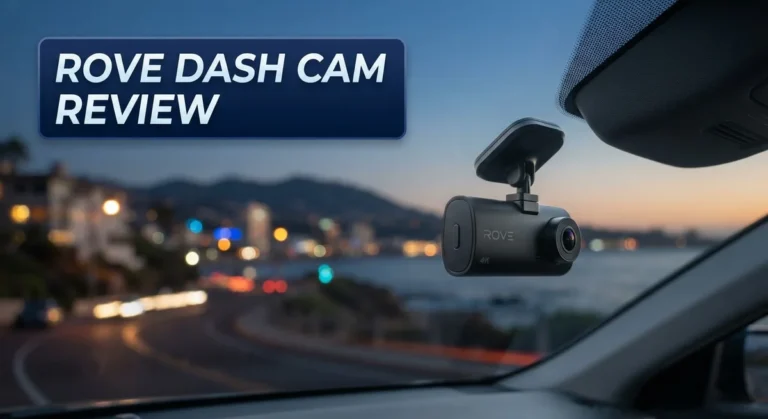 ROVE Dash Cam Review: 4K Dual Channel Performance and Features