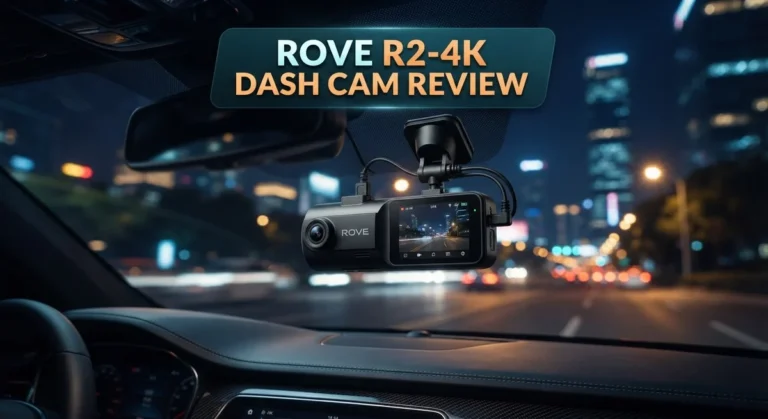ROVE R2-4K Dash Cam Review: 4K Recording, GPS, and WiFi 6 Features