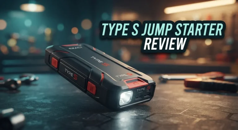 Type S Jump Starter Review 2026: Portable Power for Your Vehicle