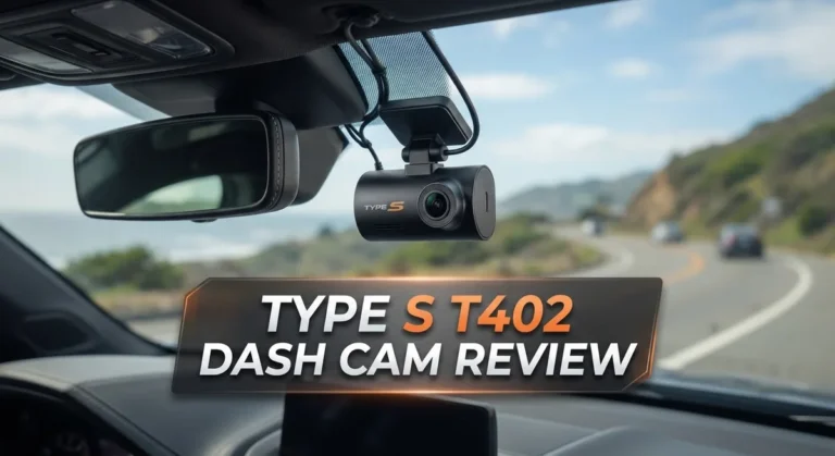 Type S T402 Dash Cam Review: 4K Dual Recording for Rideshare and Commuters