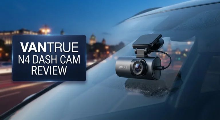 Vantrue N4 Dash Cam Review: 4K Triple-Channel Recording and Night Vision
