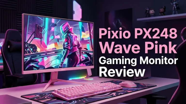 Pixio PX248 Wave Pink Gaming Monitor Review 2026